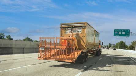 My Stack Box Truck on the South Florida highway