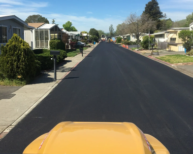 Mobile Home — Sebastopol, CA — Gus Golobe Paving