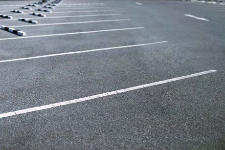 Empty Outdoor Parking Lot Space — Sebastopol, CA — Gus Golobe Paving