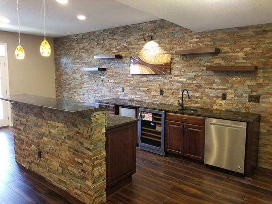 New Rustic Feel Kitchen — Castle Rock, CO — Collis Renovations