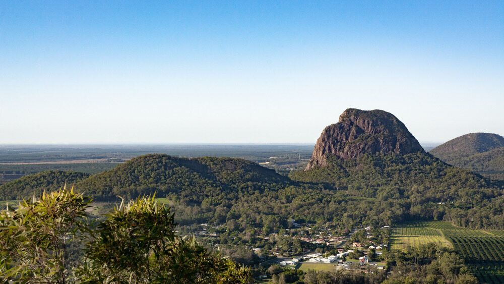 Scenic View of the Glass House Mountains in Queensland, Australia — Ionspark Electrical in Dimbulah, QLD