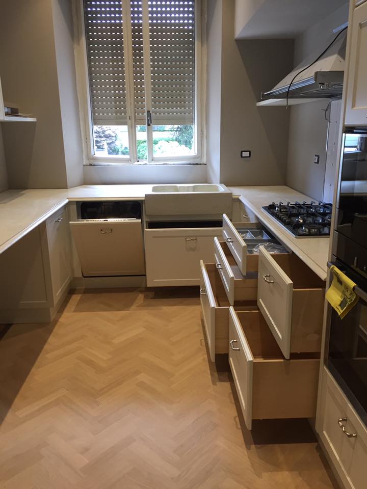 Dettagli cucina stile moderno