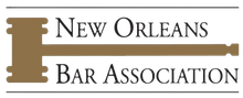 New Orleans Bar Association logo: the text 