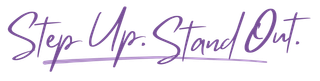 Script-Tagline-Step-Up-Stand-Out