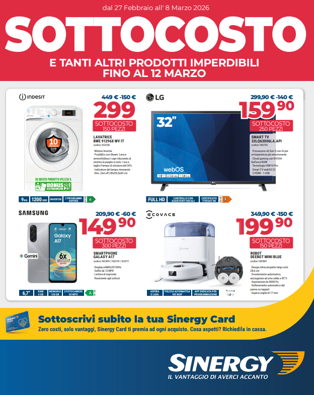 Offerte Sinergy Grosseto