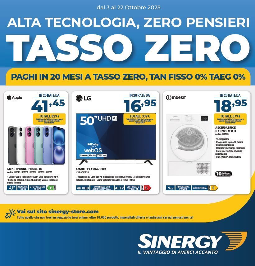 Offerte Sinergy Grosseto