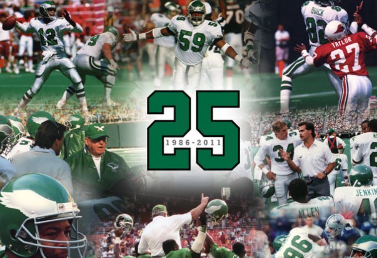 A collage of football players and the number 25