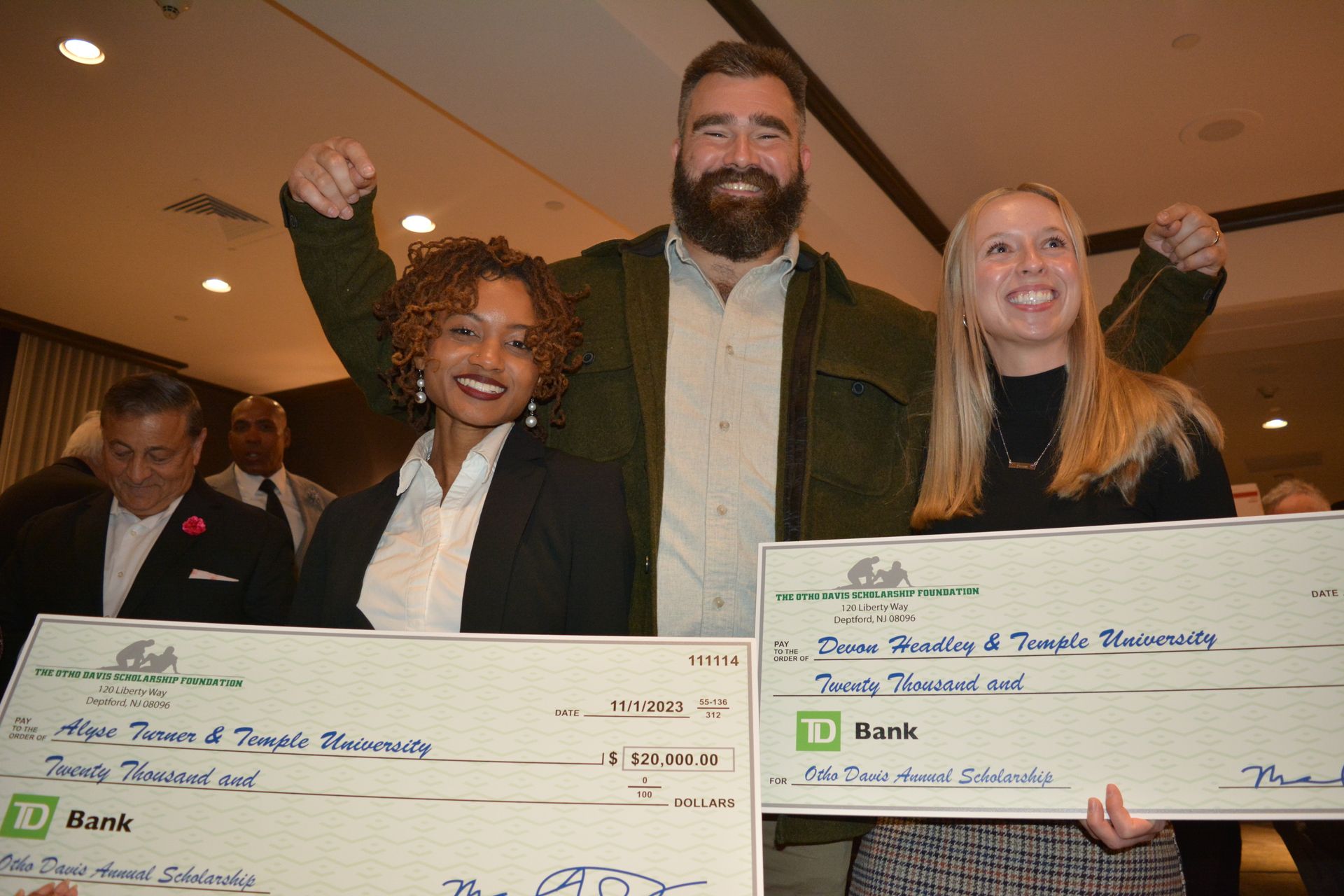 An advertisement for the marriott old city for the 25th anniversary scholarship awards dinner