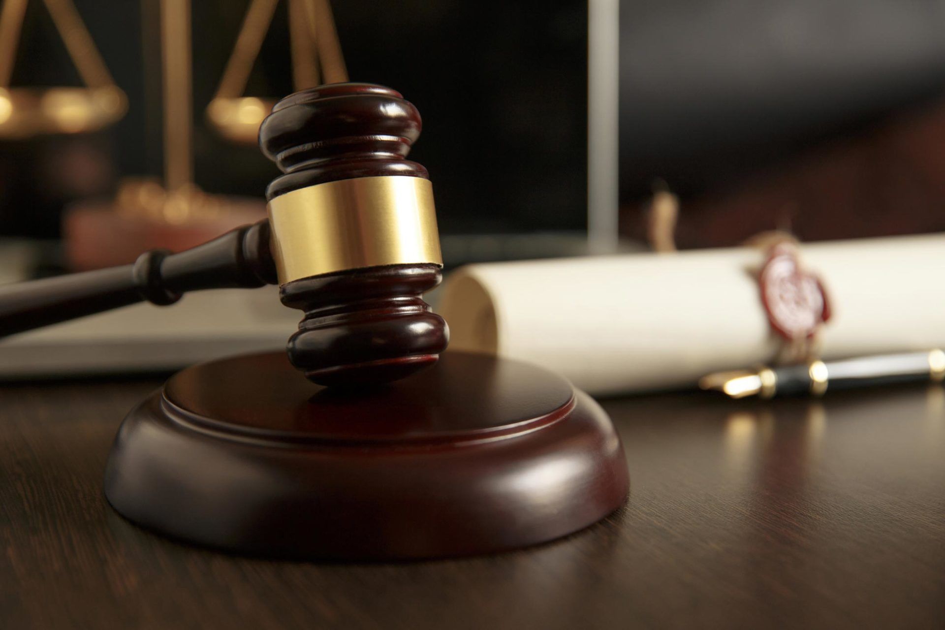 Last Will And Testament With Wooden Judge — Southgate, MI — Colovos Law Firm