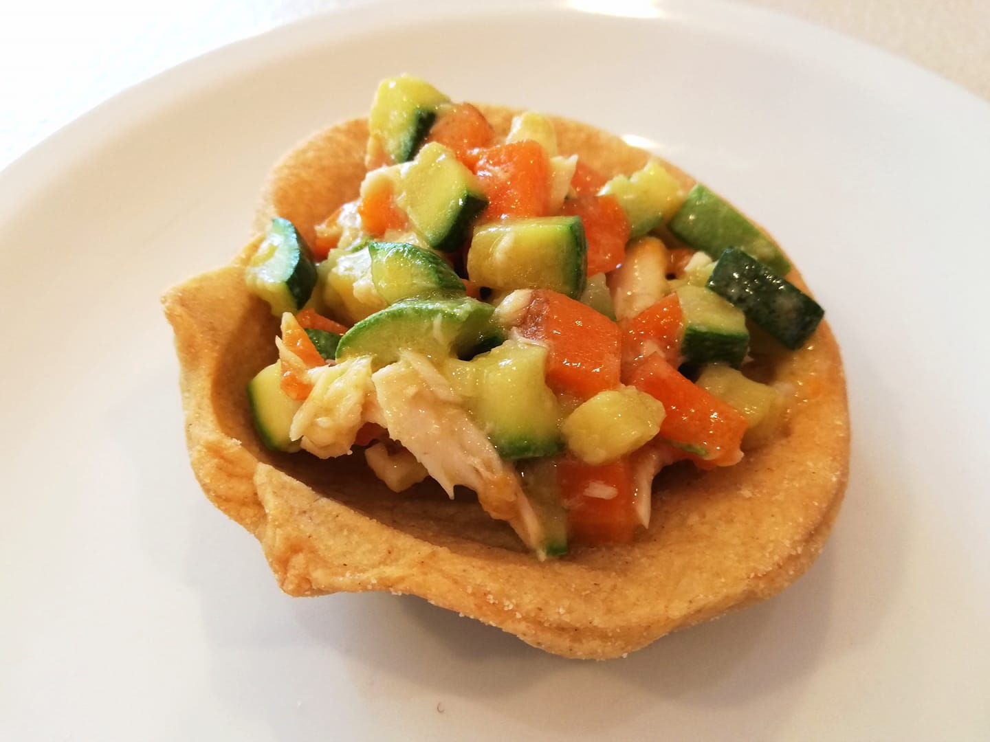 Crostino con verdure