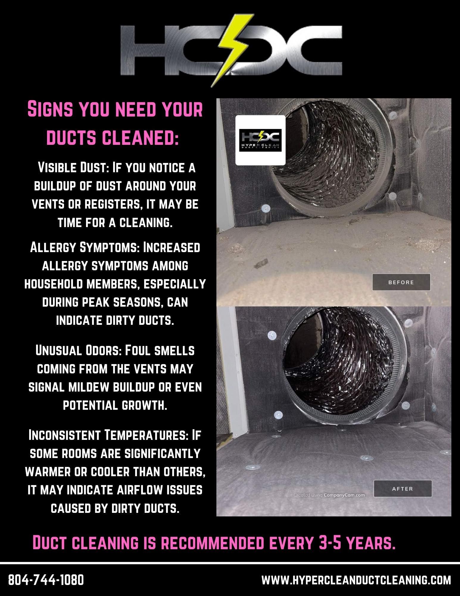 Are you searching for duct cleaning near me or duct cleaning in Richmond, VA? If so, you may already