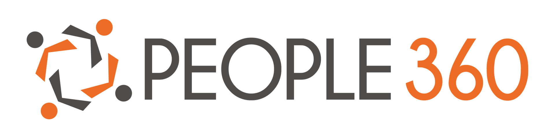 A logo for a company called people 360
