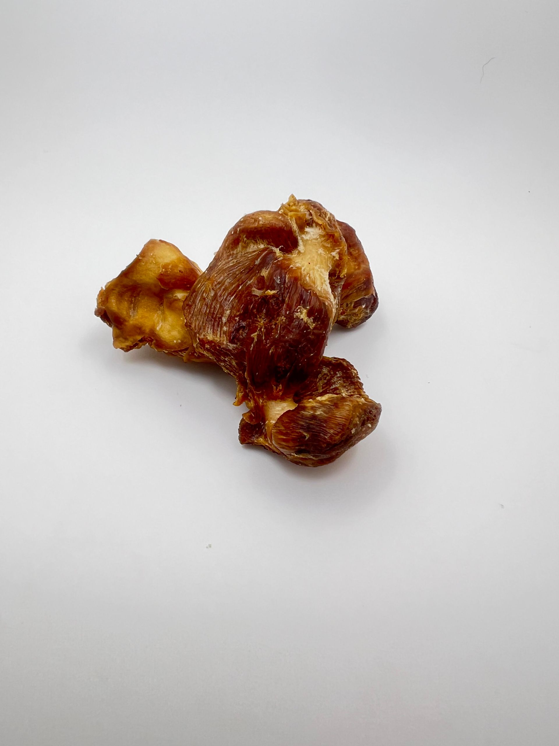 Small arrangement of freeze-dried chicken gizzards