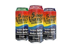 5 Hour Energy Cans