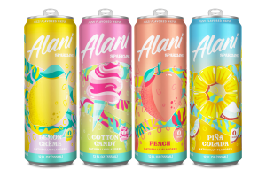 Alani Sparkling cans
