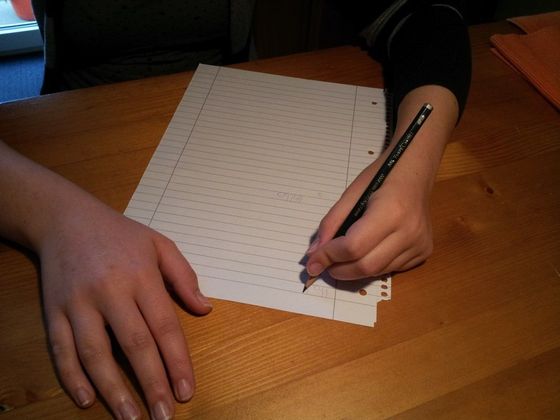 Schreiben mit der rechten oder linken Hand, Schreiben, Stifthaltung, Linkshänder