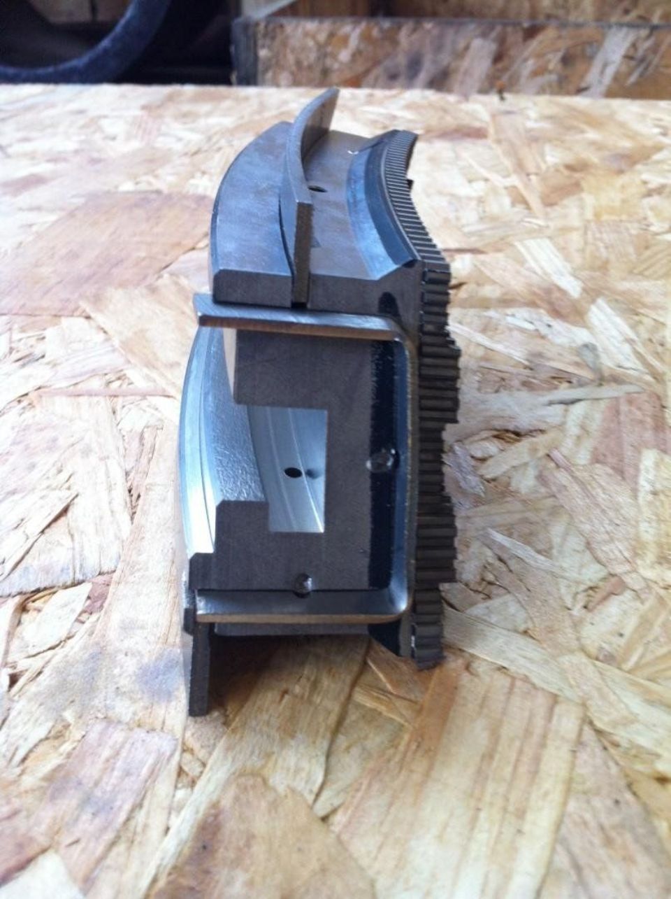 Dettaglio turbina a gas