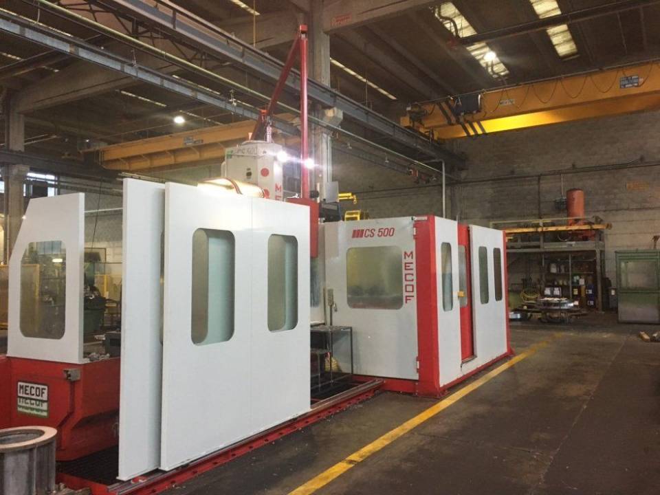 Fresatura a Milano a montante mobile Mecof cs500
