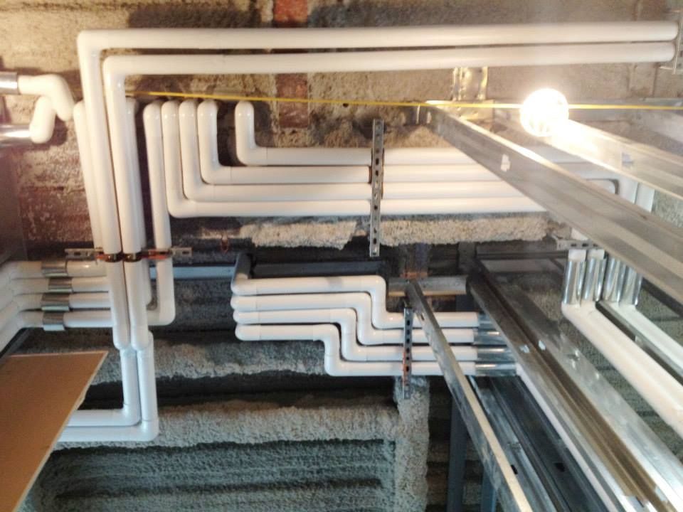 White Pipelines - Bronx, NY - Pelham Plumbing & Heating Corp