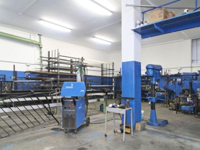 Locali adibiti alla produzione del ferro battuto