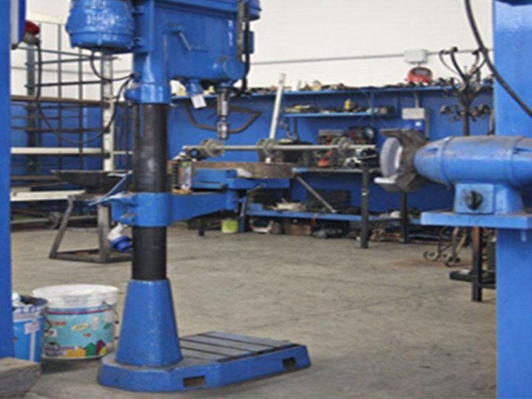 Lo spazio di produzione del ferro battuto