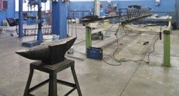 Officina di produzione di prodotti in ferro