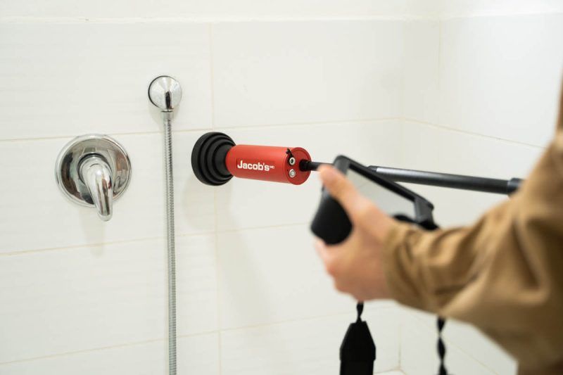 The Sniffer430 in-wall leak detection.