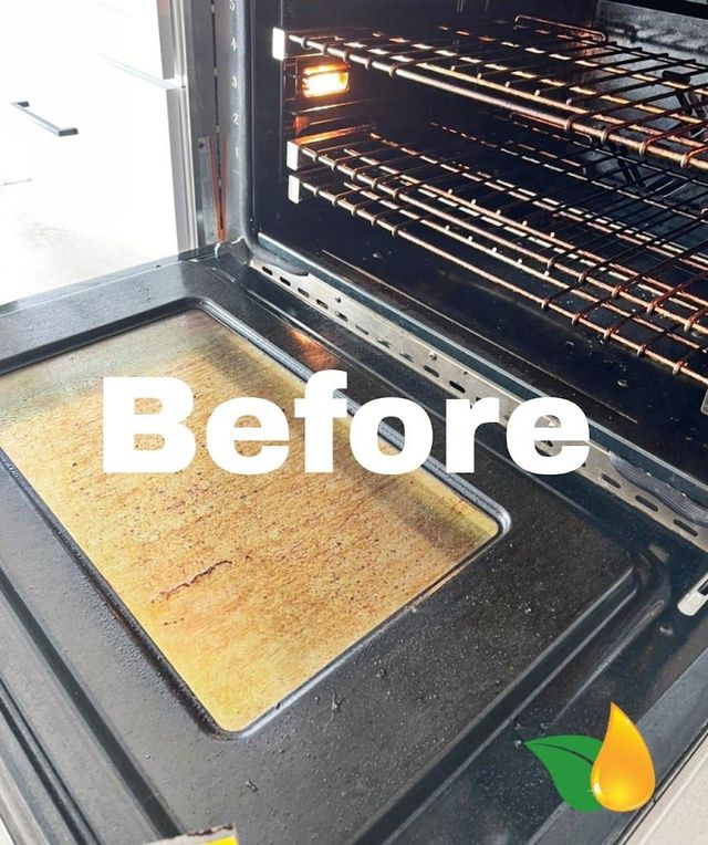 Before and After Oven Cleaning Photos 2022