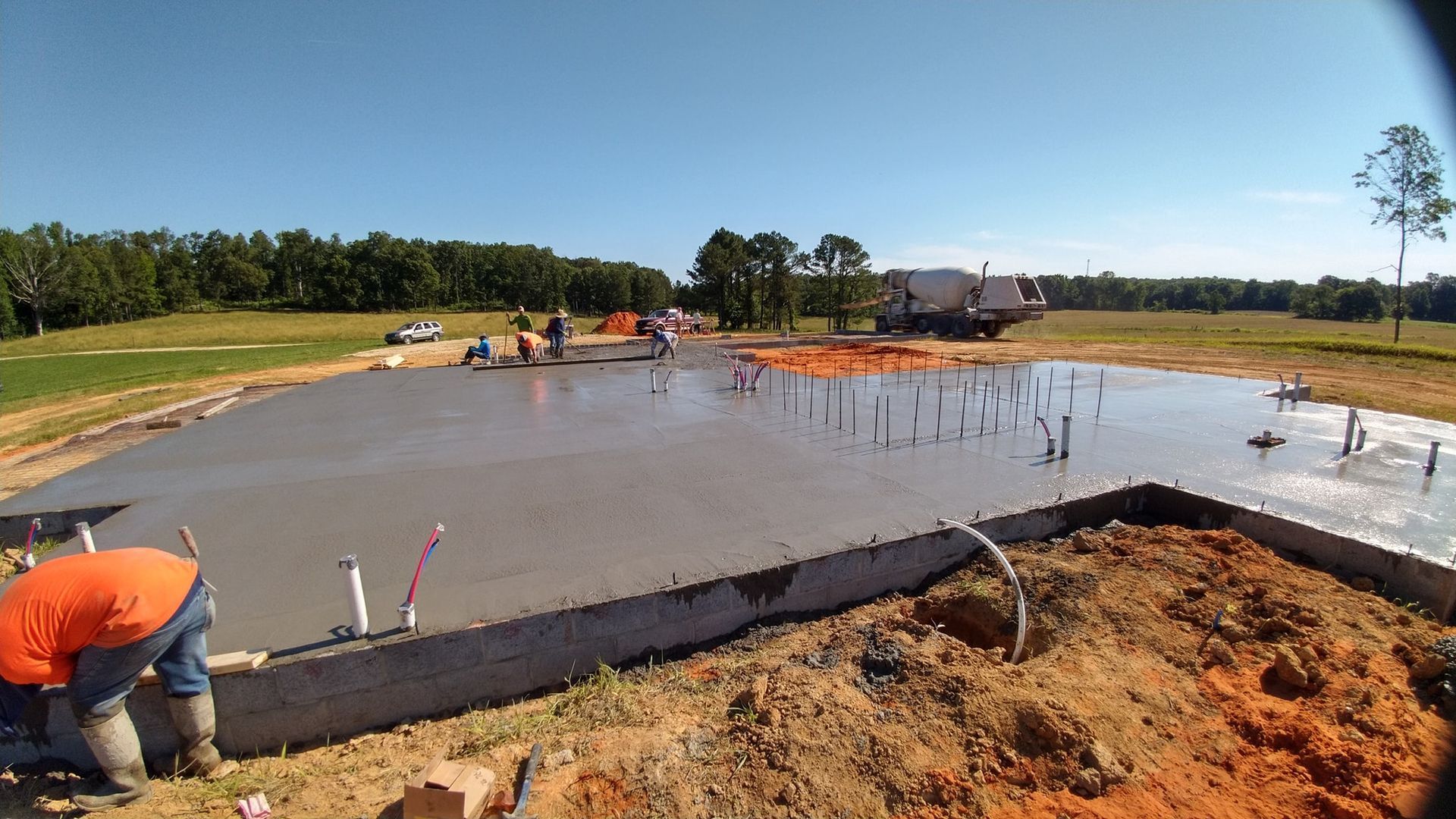 House Concrete Foundation
