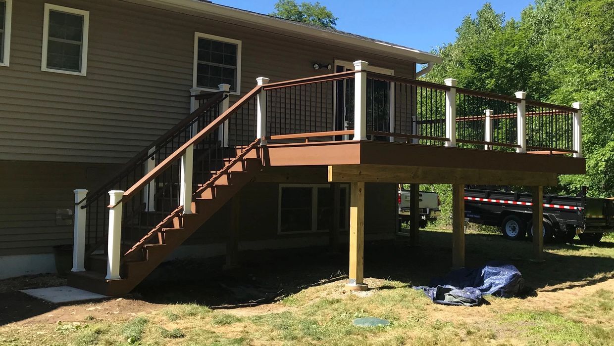 Dark Wooden Deck — Stormville, NY — Kindred Installs, Inc.
