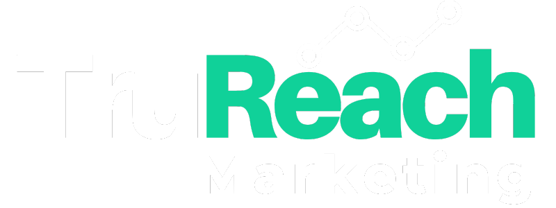 The word reach is written in green letters on a white background.