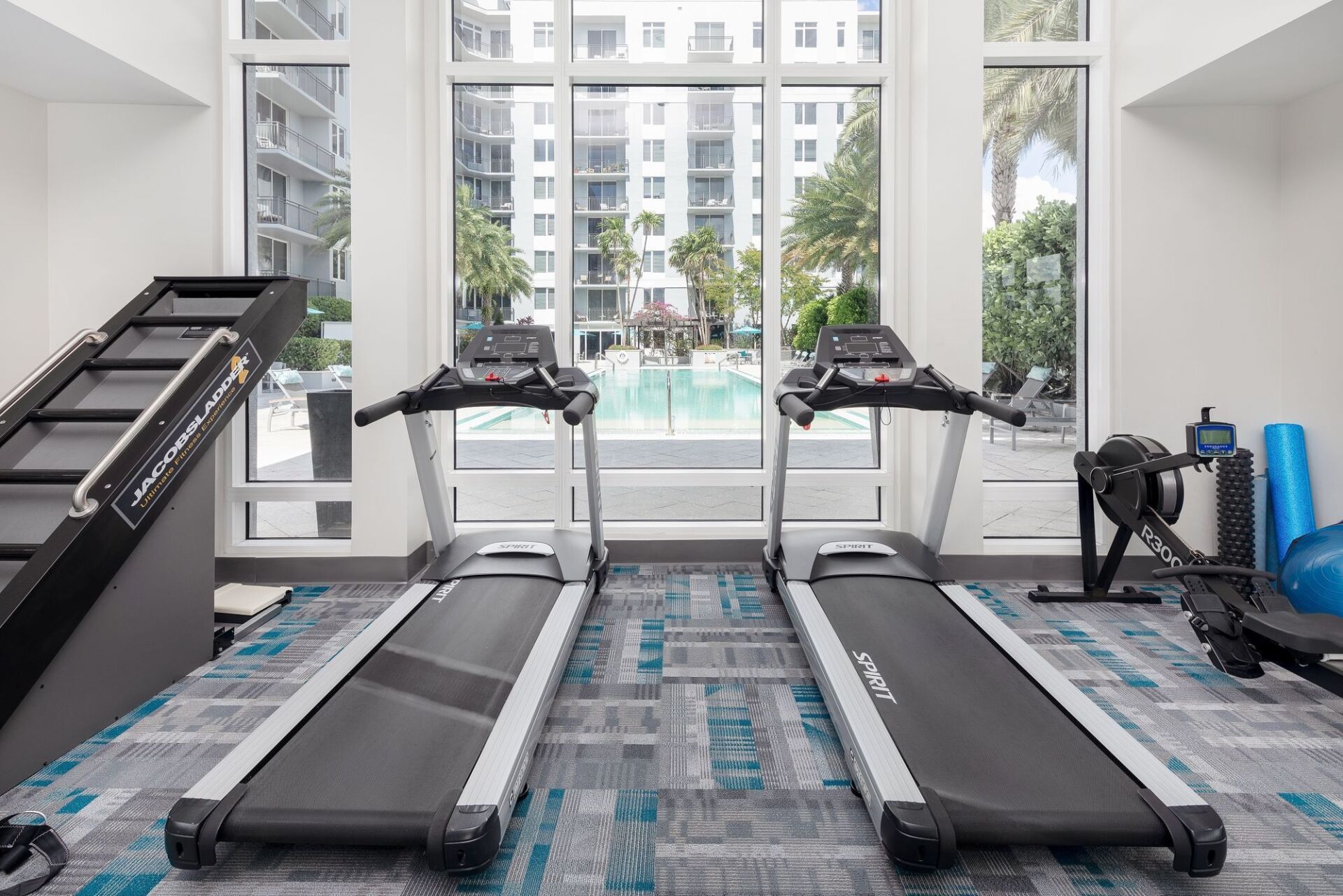 Treadmills in Fitness Center | Midtown 24
