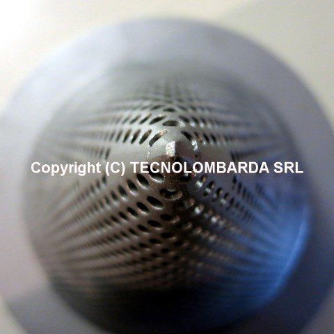 dettaglio di cono per filtrazione