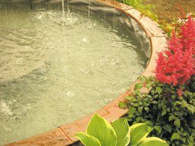 water feature installation, - Wells - Shepton Mallet Landscapes - water feature installation,