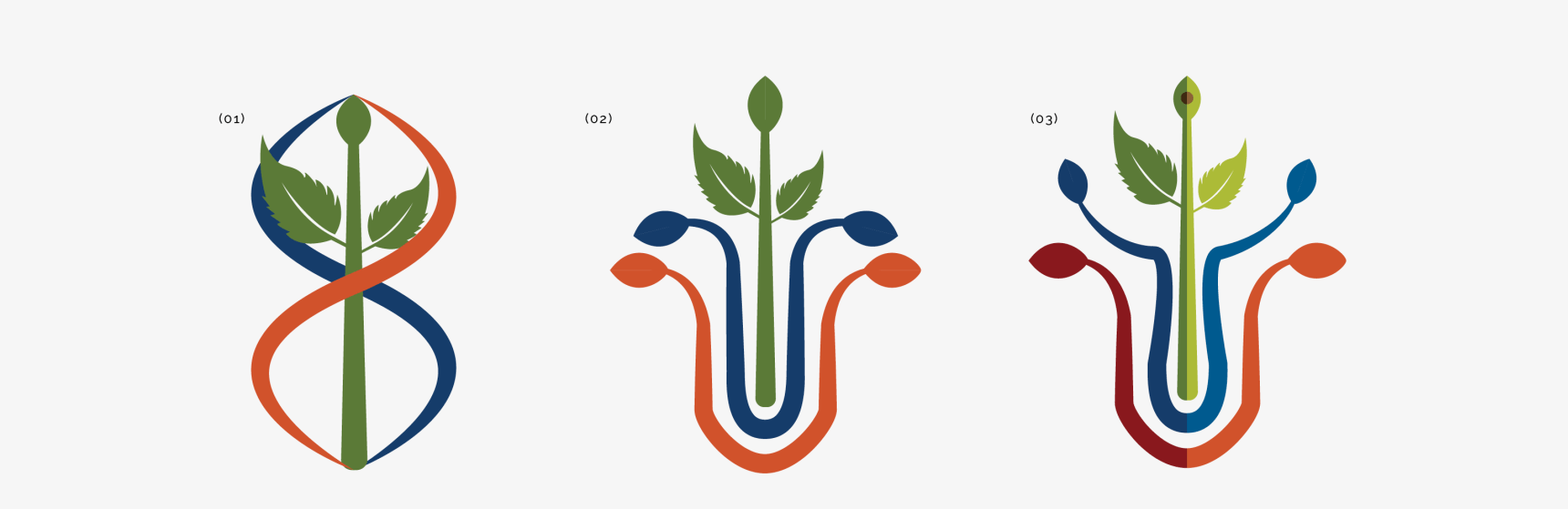 Evolución de logotip Herlex dissenyat per Mersi Studio.  Asesorament nutricional y pscilogogic.