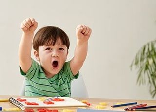 Kid getting excited - Early Childhood Education in Fall River, MA
