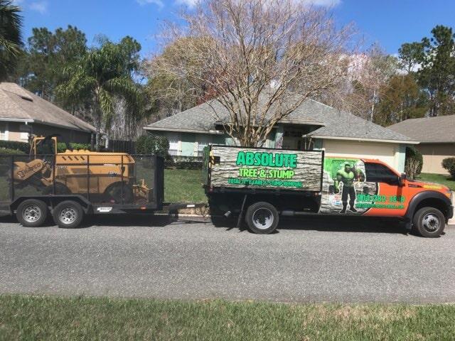 On Site — Middleburg, FL — Absolute Tree and Stump Inc