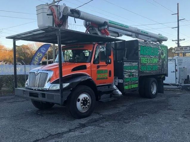 Arborist Service Truck — Middleburg, FL — Absolute Tree and Stump Inc