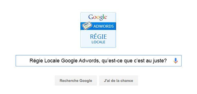 Regie locale Google adwords
