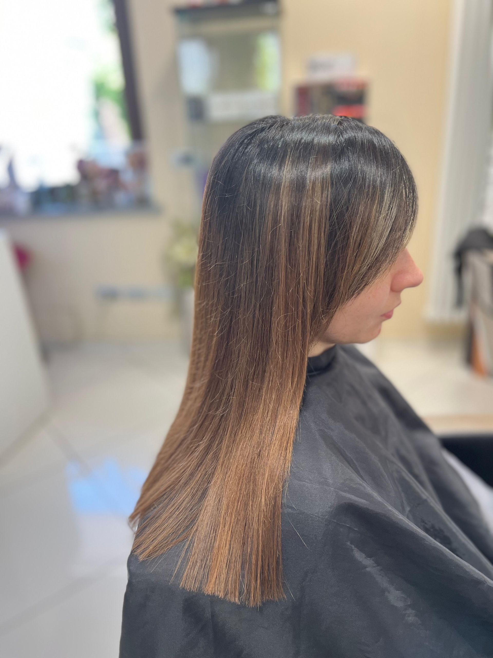 capelli lunghi lisci