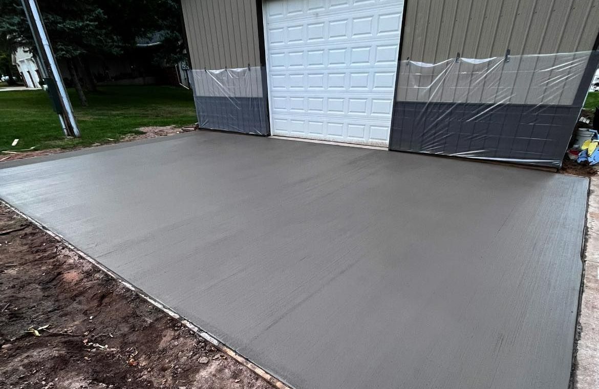 A Concrete Garage Is Being Built — Cambridge, MN — Superior Companies MN A Concrete Garage Is Being Built — Cambridge, MN — Superior Companies MN