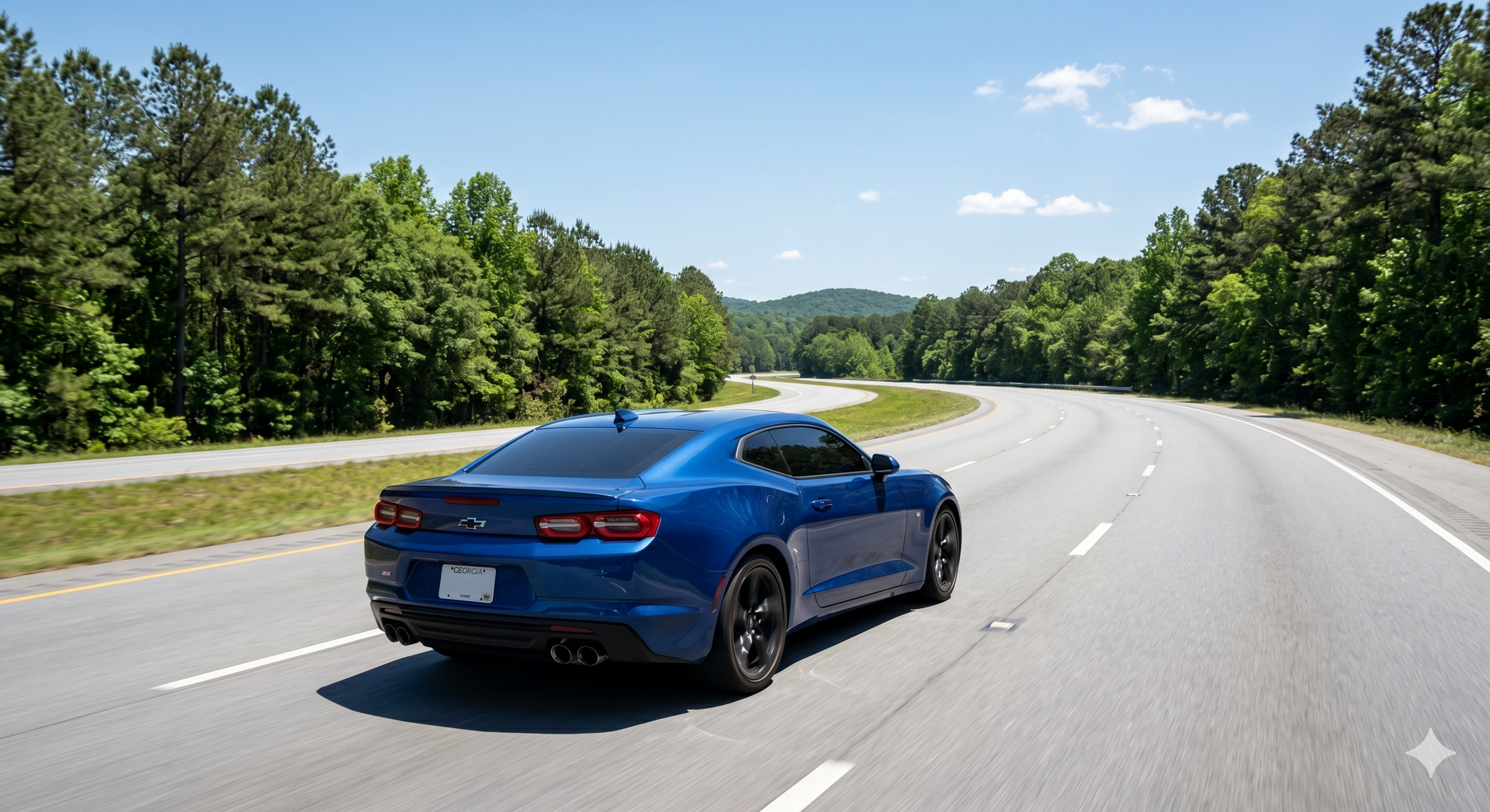 car on a highway