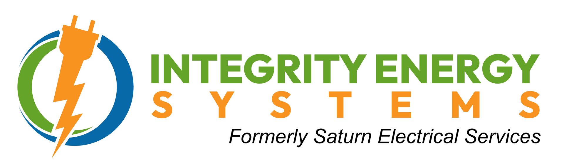 The logo for integrity energy systems formerly saturn electrical services