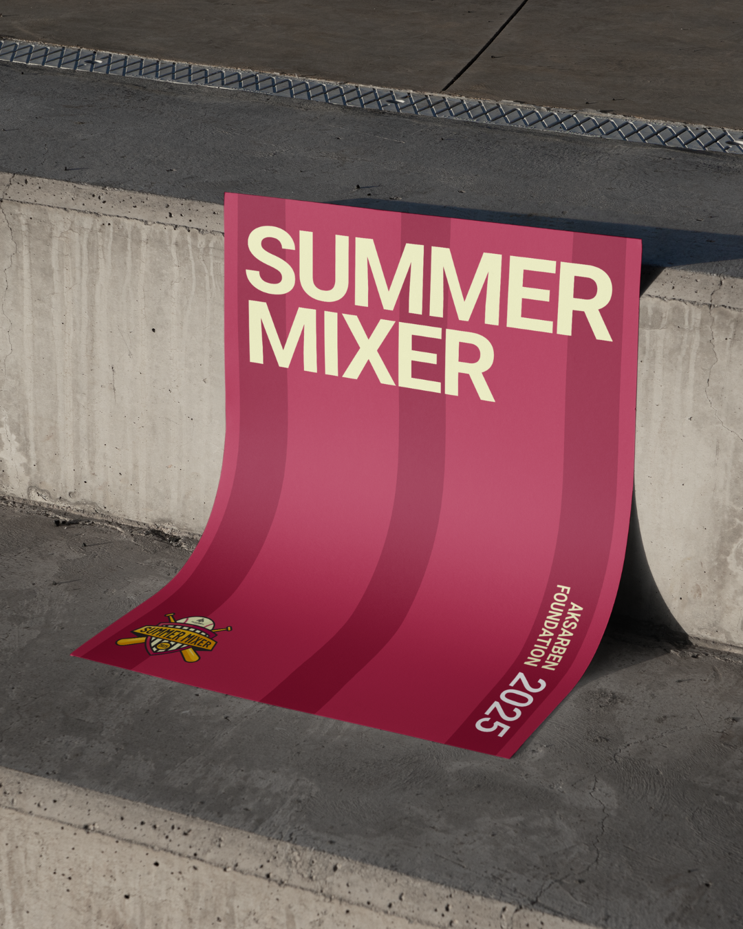 Poster advertising a 