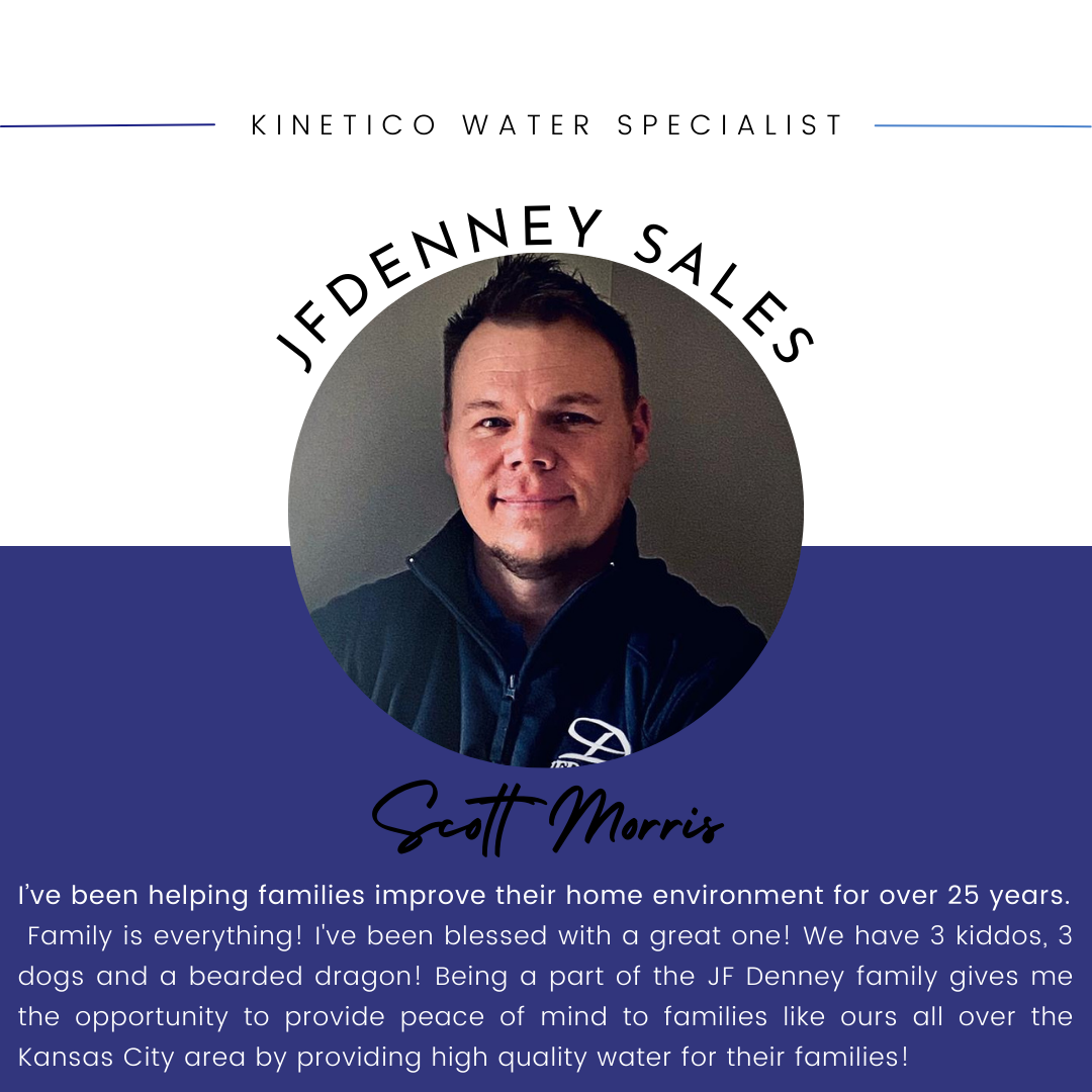A man named scott morris is a sales representative for jfdenney sales
