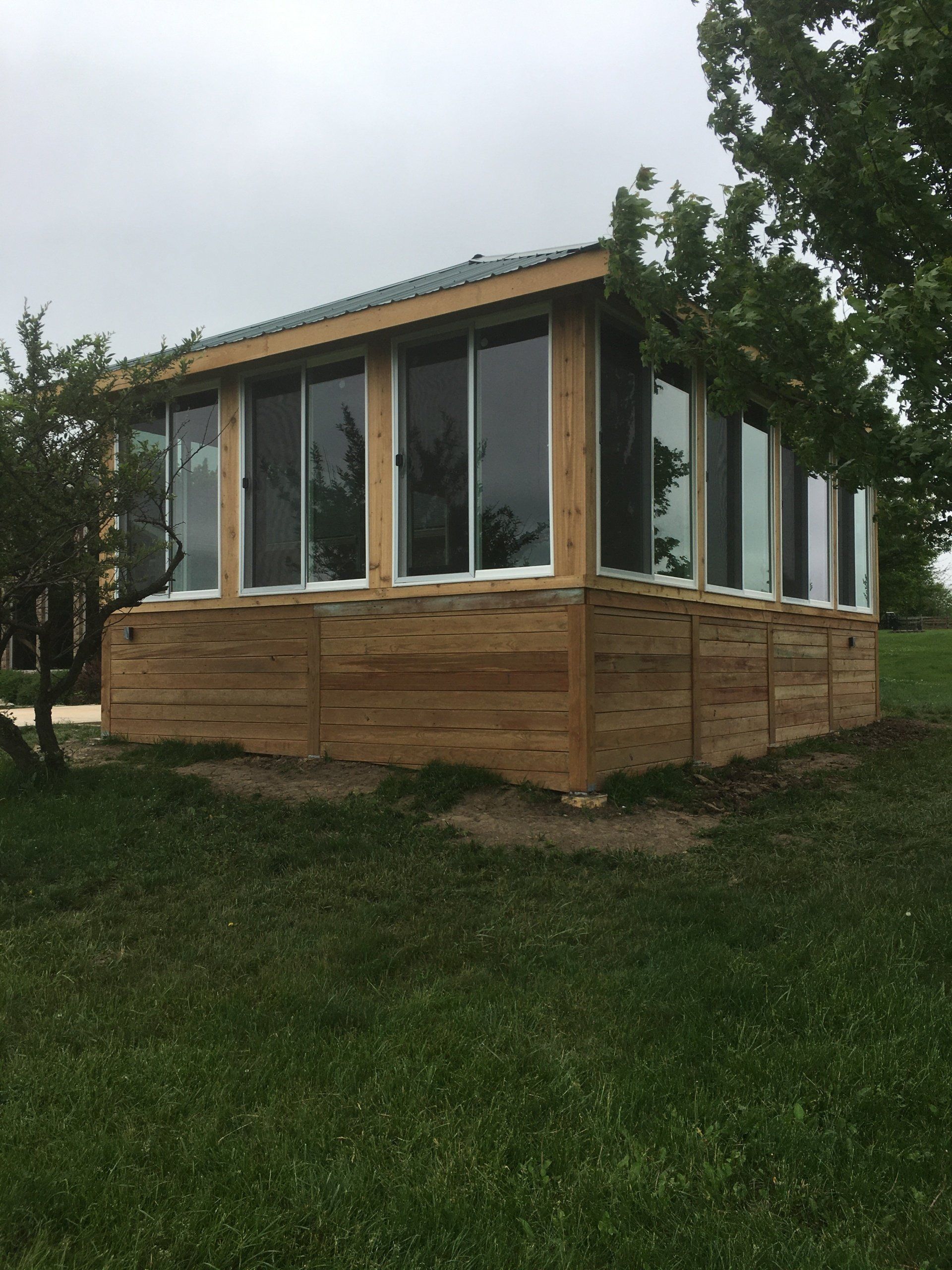 Room Addition-New Room Outside