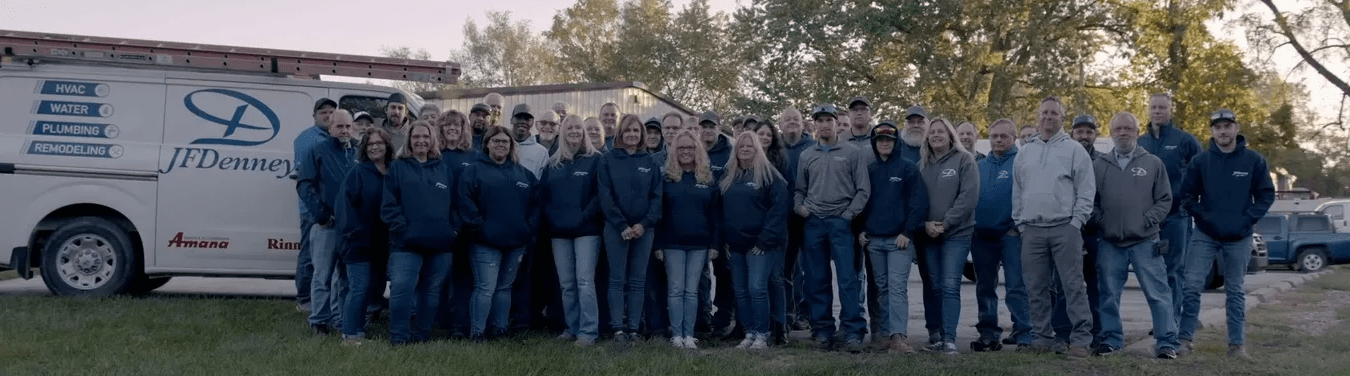 JF Denney HVAC team in Leavenworth KS