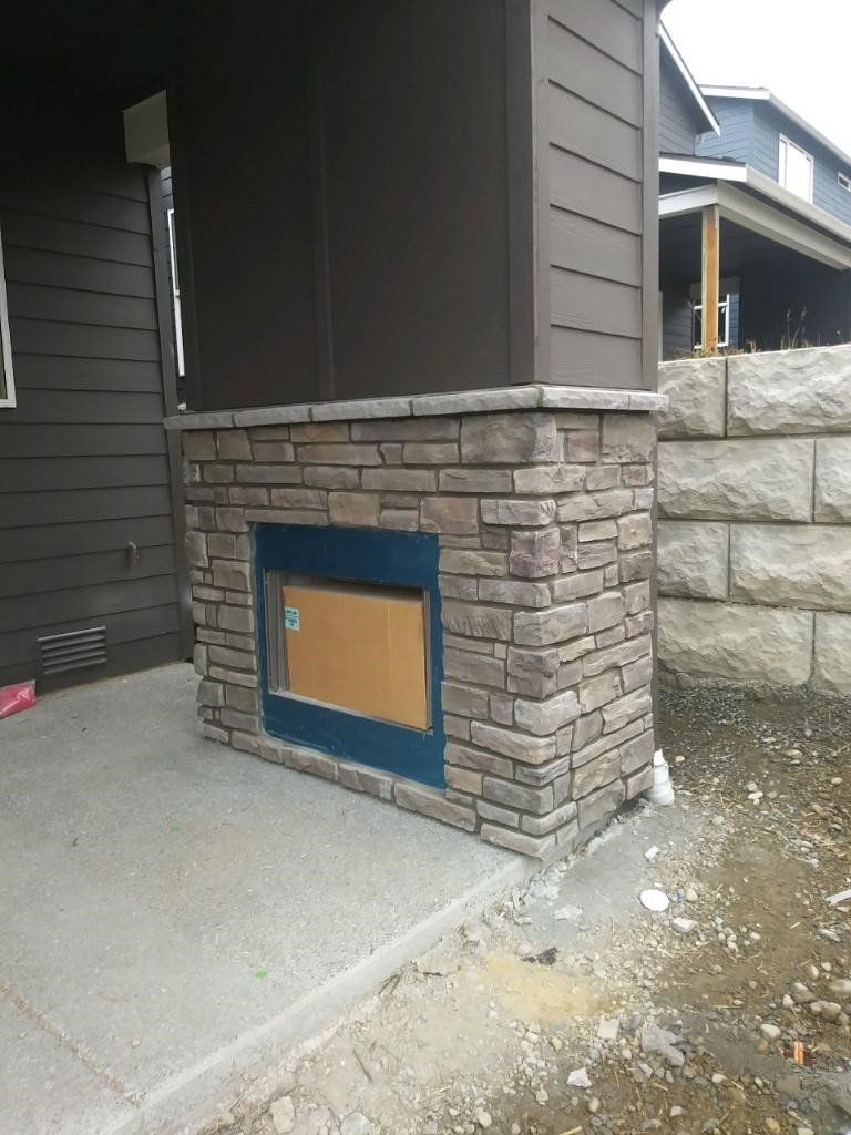 Chimney Pictures — Outdoor Fireplace in Bothell, WA