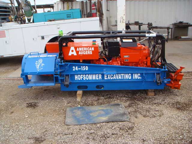 Auger Boring Machines — Las Vegas, NV — Hofsommer Excavating Inc.