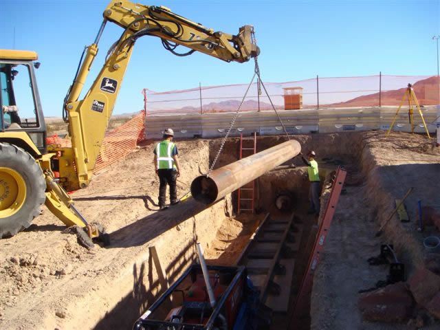 Casing in Typical Boring Operation — Las Vegas, NV — Hofsommer Excavating Inc.